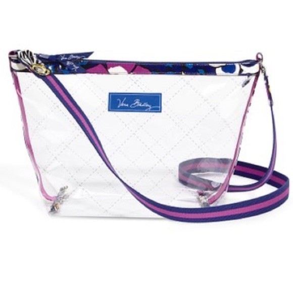 vera bradley clear crossbody bag
